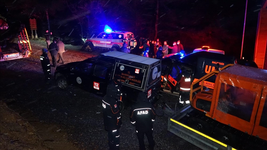 Kaz Dağları'nda 21 kişi mahsur kaldı