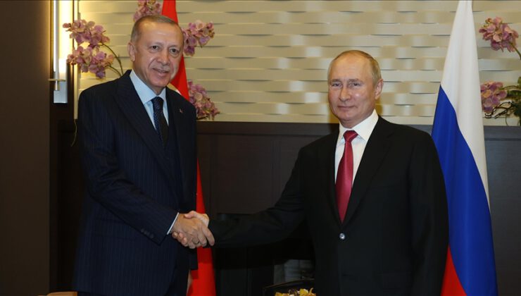 Cumhurbaşkanı Erdoğan Putin’le görüştü