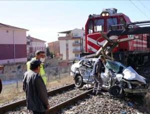 Başkent’te tren kazası