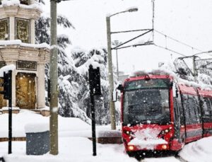 Bursa için kar uyarısı!