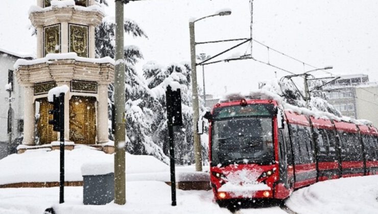 Bursa için kar uyarısı!