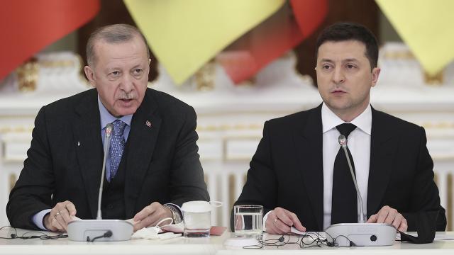 Erdoğan, Zelenskiy ile görüştü