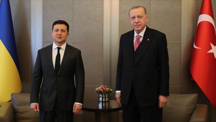 Erdoğan, Zelenskiy ile görüştü