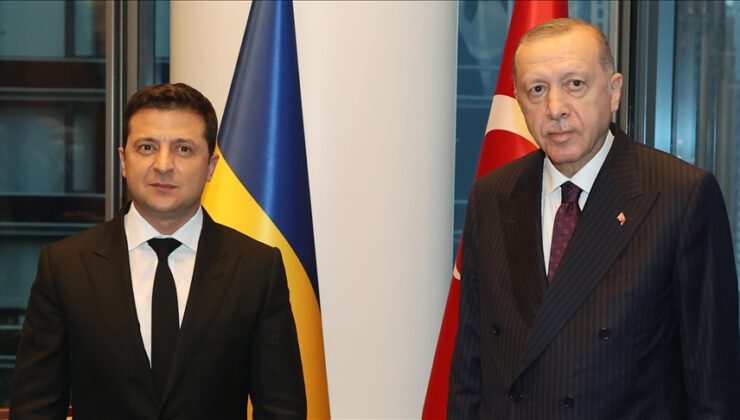 Cumhurbaşkanı Erdoğan, Zelenskiy ile görüştü