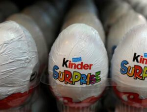 Kinder ürünleri toplatılıyor