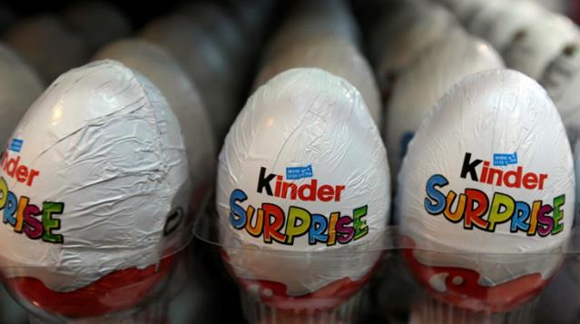 Kinder ürünleri toplatılıyor