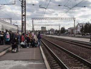 Ukrayna: Ruslar tren garını vurdu