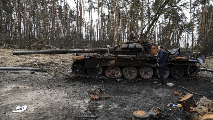 Kiev’de askeri tesis vuruldu