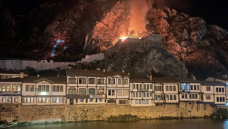 Amasya’da Kızlar Sarayı’nda yangın