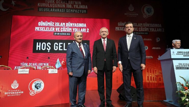 Kılıçdaroğlu ve İmamoğlu Türk Ocakları’nda