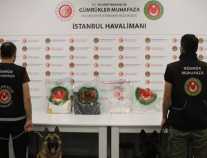 İstanbul Havalimanı’nda 36 kilogram uyuşturucu yakalandı
