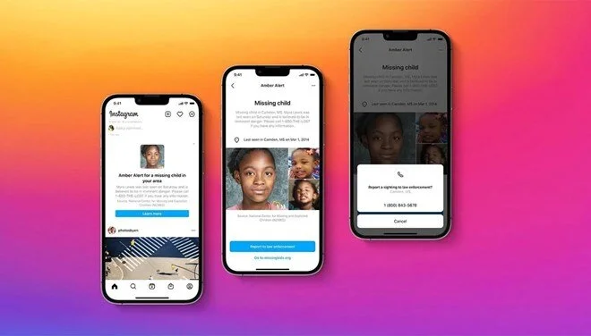 Instagram’dan kayıp çocuklar için çalışma