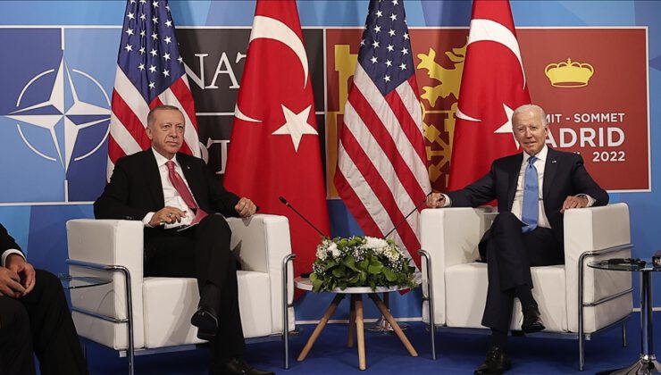 Cumhurbaşkanı Erdoğan ABD Başkanı Biden’la görüştü