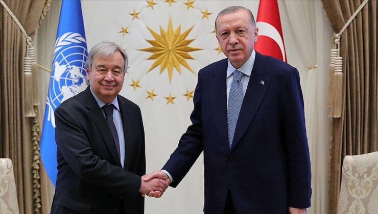 Erdoğan ve Guterres’ten kritik görüşme