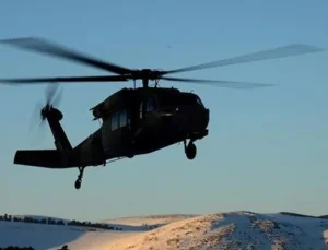 Pençe-Kilit’te helikopter kazası