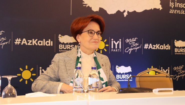 Meral Akşener Bursa’da iş dünyasıyla buluştu