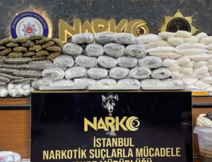 İstanbul’da 367 kilo 450 gram uyuşturucu ele geçirildi