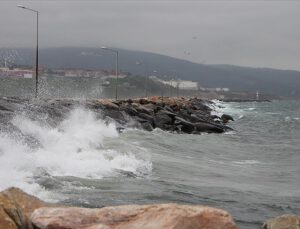 Marmara’ya kuvvetli rüzgar uyarısı