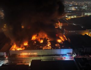 Bursa’da yanan fabrikadan açıklama!