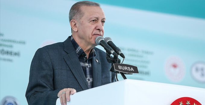 Cumhurbaşkanı Erdoğan Bursa’da moral depoladı