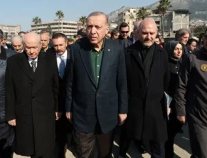 Erdoğan ve Devlet Bahçeli Hatay’da