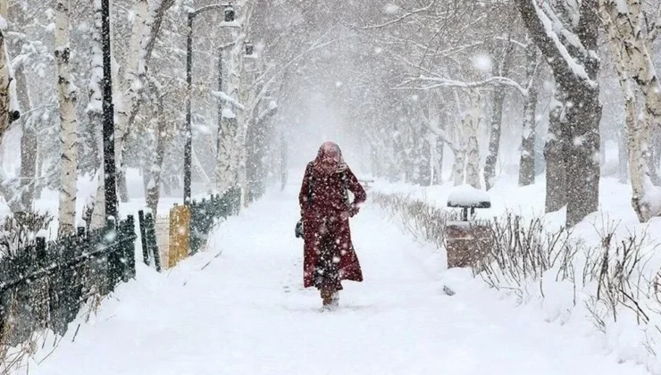 Bursa dahil 42 il için kar yağışı uyarısı