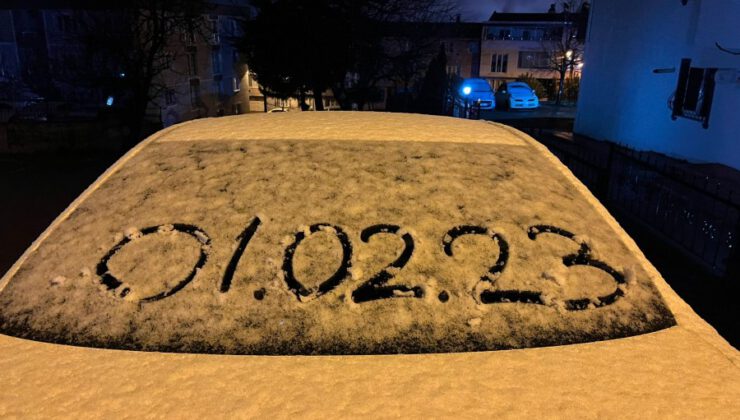 Bursa’ya yılın ilk karı düştü