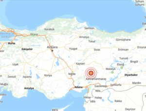 Kahramanmaraş’ta 5.3 büyüklüğünde deprem