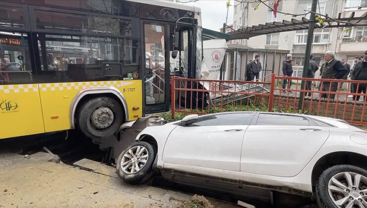 Özel halk otobüsü ortalığı savaş alanına çevirdi