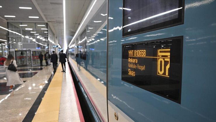 Ankara-Sivas Hızlı Treni ilk seferi için hareket etti