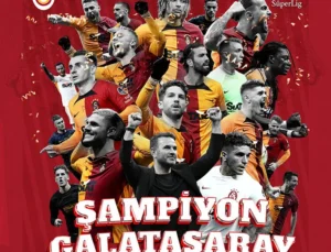 Süper Lig’de Şampiyon Galatasaray