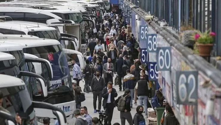 Otogarda seçim hareketliliği