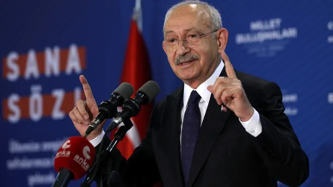 KILIÇDAROĞLU:”TERÖR ÖRGÜTLERİYLE ASLA MASAYA OTURMAYACAĞIM”