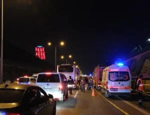 İstanbul’da feci kaza! 4 işçi hayatını kaybetti