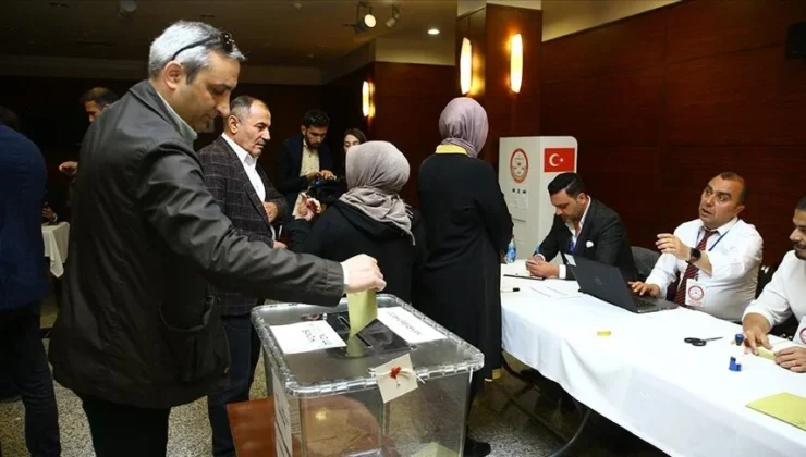 Yurt dışında seçmenler oy vermeye başladı