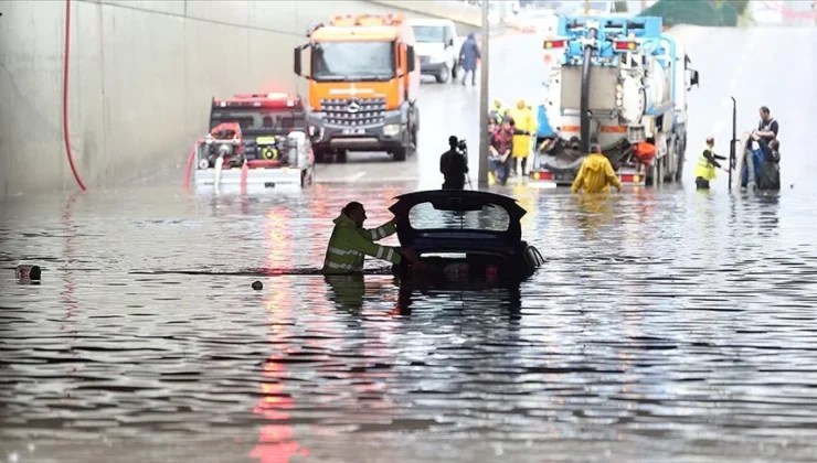 Ankara’da şiddetli yağış