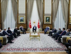 Cumhurbaşkanı Erdoğan, Cumhur İttifakı liderlerini kabul etti