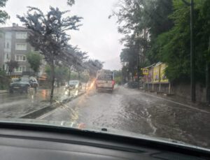Bursa’da şiddetli yağış