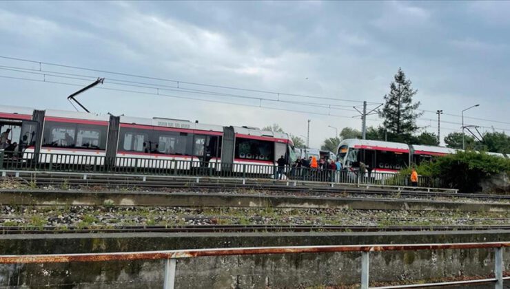 Samsun’da tramvaylar çarpıştı… 26 yaralı