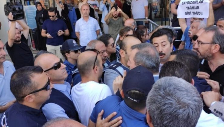 Bursa’da İYİ Parti’ye polis müdahalesi