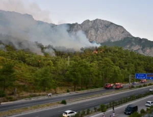 Turizm cenneti Kemer’de orman yangını