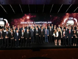 Otomotivde ihracatın şampiyonları ödüllendirildi