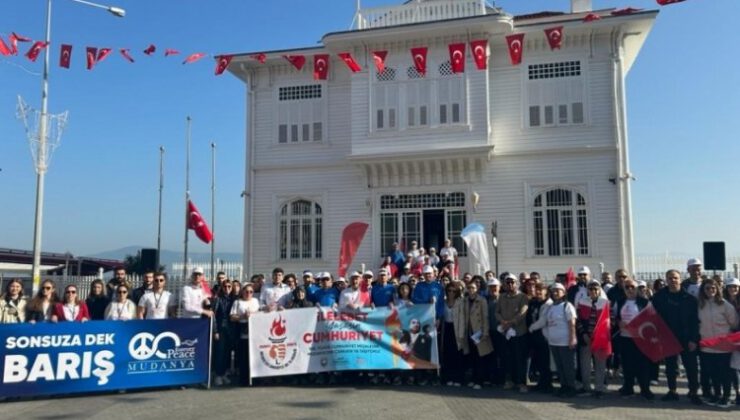 Mudanya’dan Ankara’ya 100. yıl yürüyüşü
