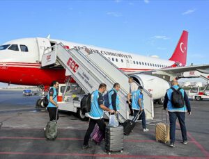 Gazze’ye askeri uçakla sağlık malzemeleri gönderilecek