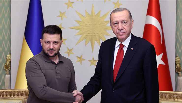 Cumhurbaşkanı Erdoğan, Zelenskiy ile görüştü