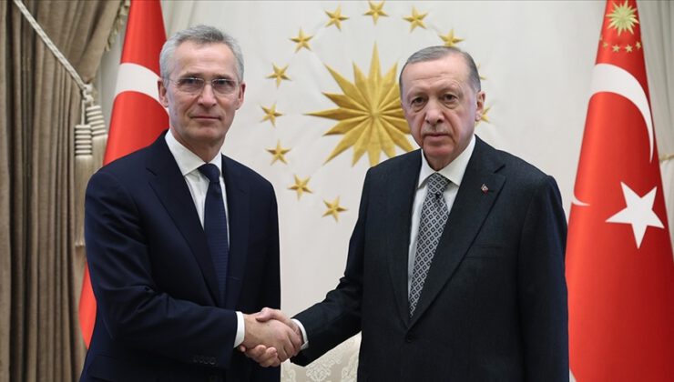 Cumhurbaşkanı Erdoğan, Stoltenberg ile görüştü