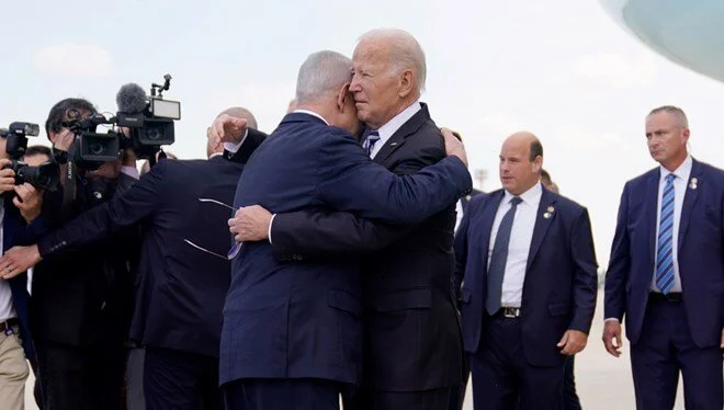 Biden’dan İsrail’e destek ziyareti