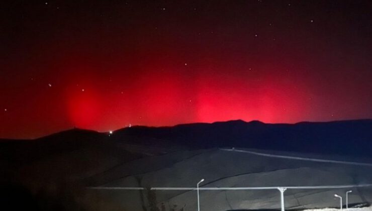 Samsun’da kuzey ışıkları görüldü