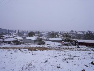 Trakya’nın yüksek kesimlerinde kar başladı
