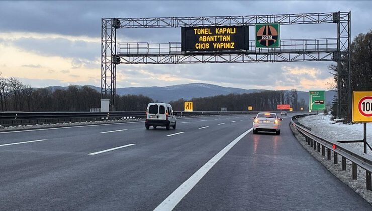 Bolu Dağı geçişi ulaşıma kapatıldı